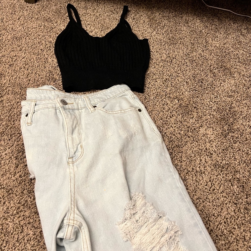 Light Washed Jeans